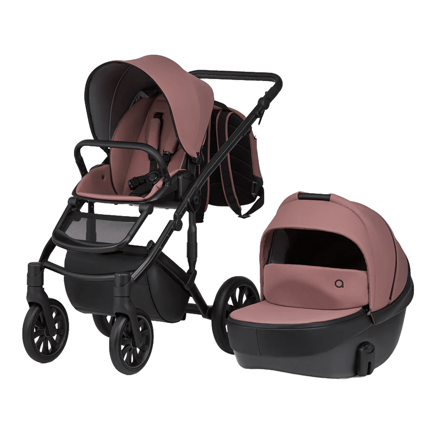 Anex Baby Stroller System with Carrycot M type Mocco