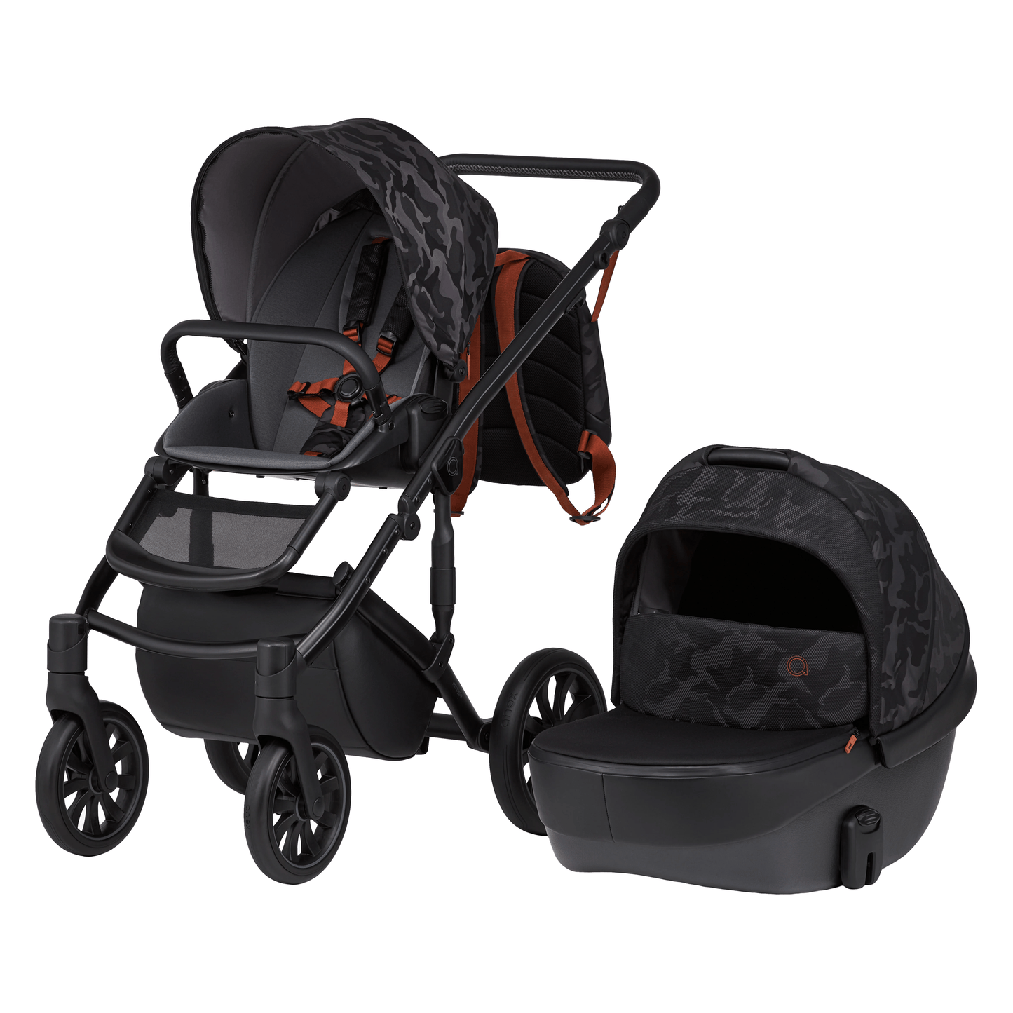 Anex Baby Stroller System with Carrycot M type SPECIAL EDITION Hide