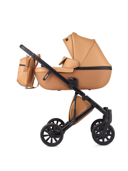 Anex Baby Stroller System with Carrycot E type Caramel