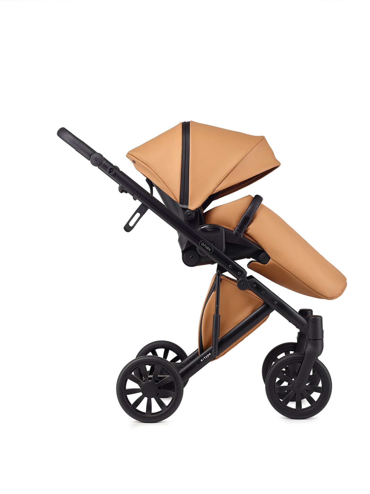 Anex Baby Stroller System with Carrycot E type Caramel